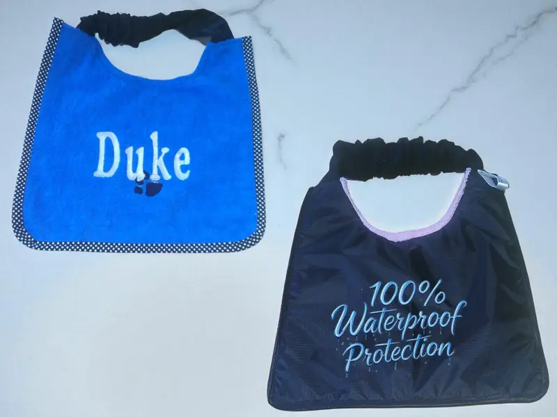 Dog bib brand new with name DUKE and paw, photo 7