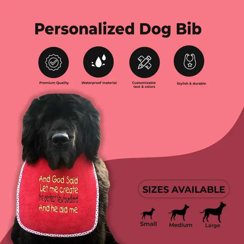 Newfoundland Dog Bib, photo 4