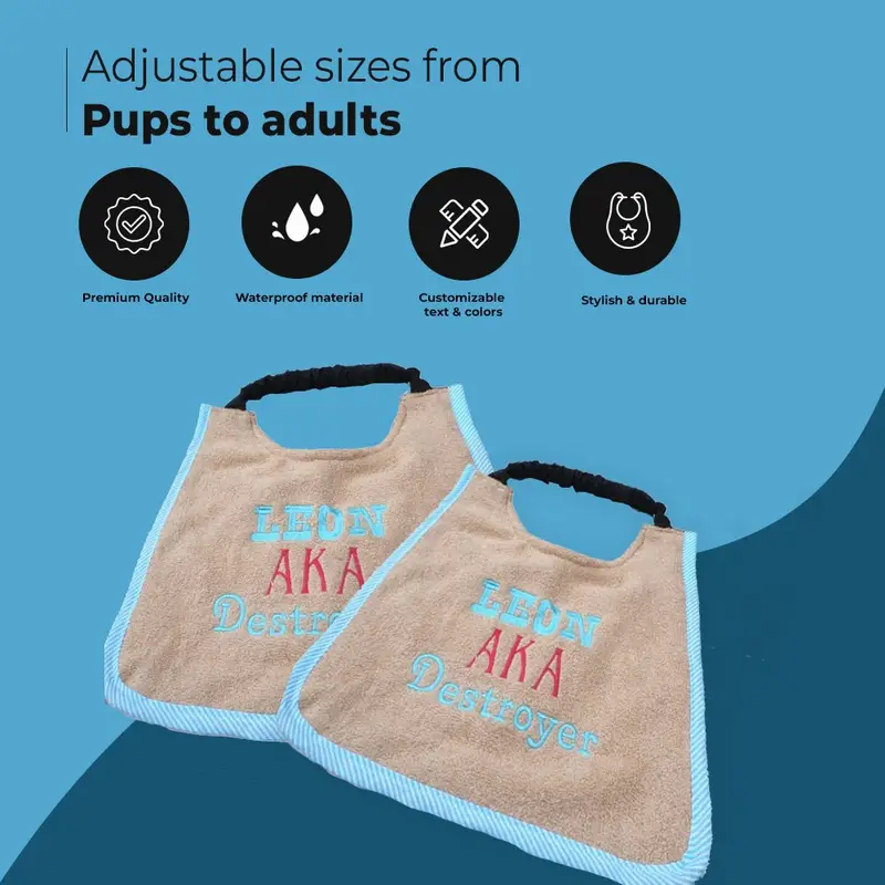 AKA exclusive personalised Dog Bib, photo 4
