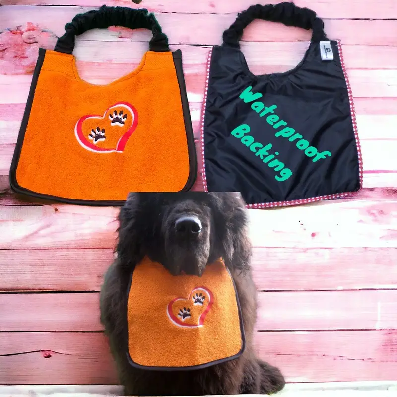 3D Paw Heart Dog Bib, photo 4
