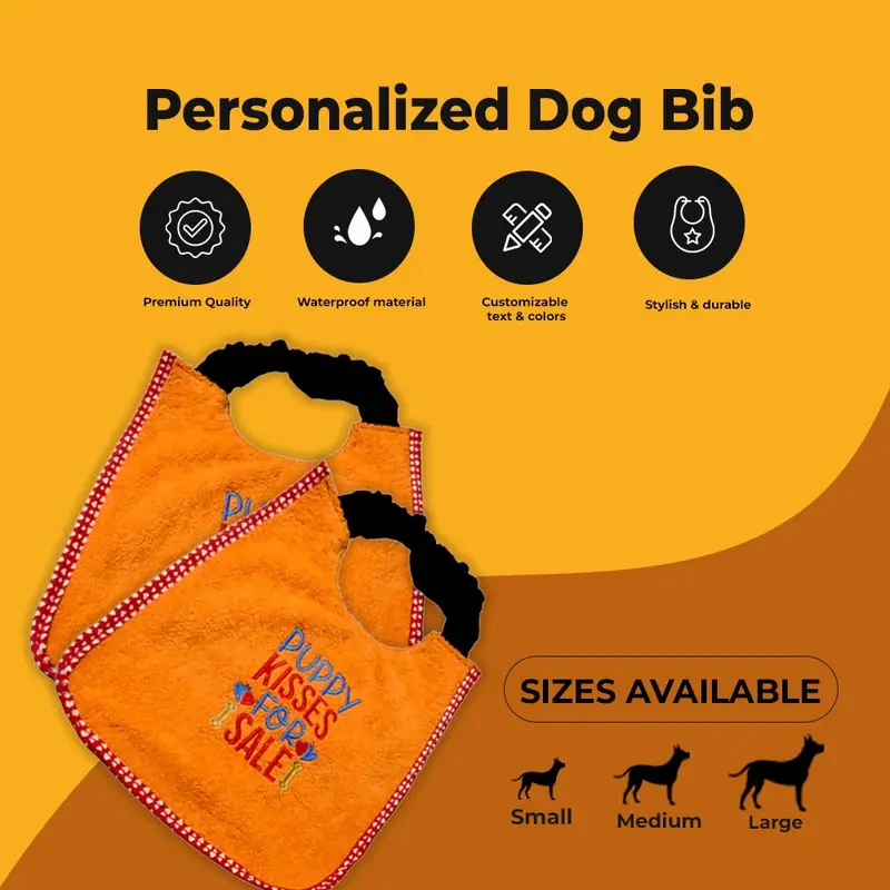Puppy Kisses Dog Bib, photo 4