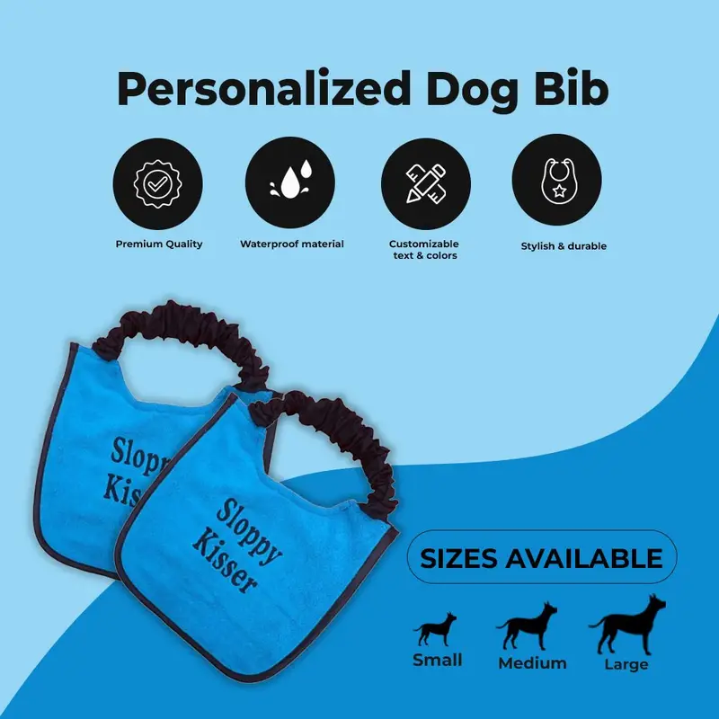 Super absorbent premium bib for dogs, photo 11