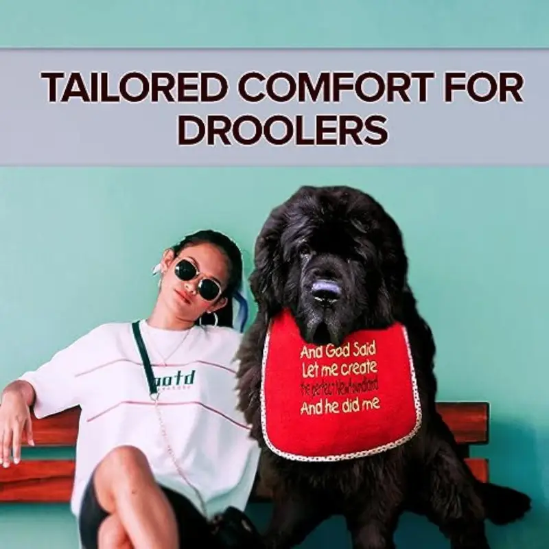 Newfoundland Dog Bib: and god