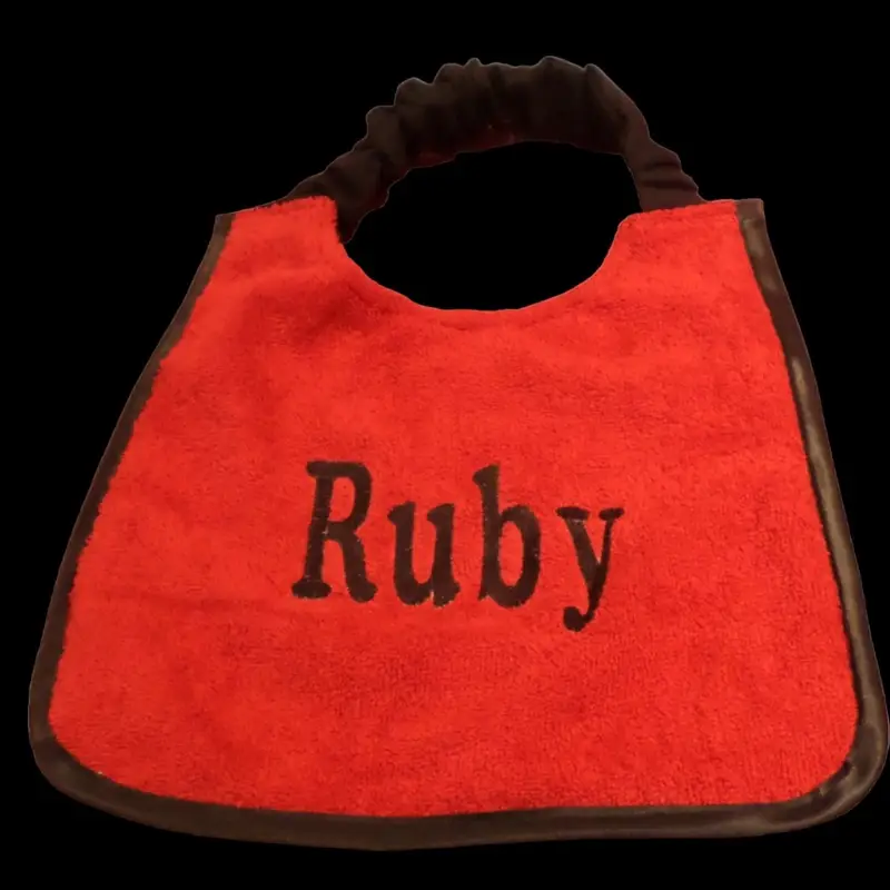 Personalised dog bib: bib with name