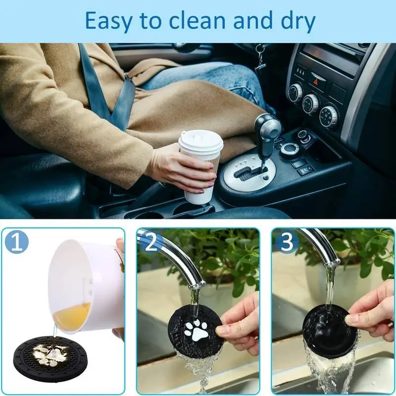 black cup holder
