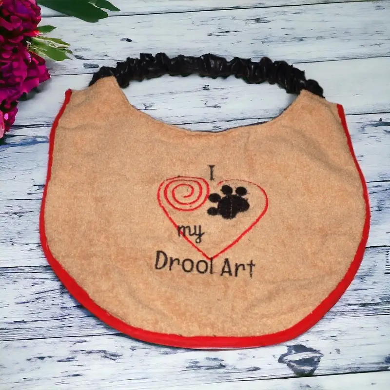 Drool art dog bib, photo 2
