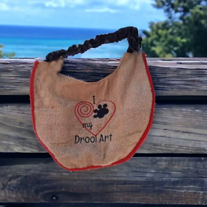 Drool art dog bib, photo 9