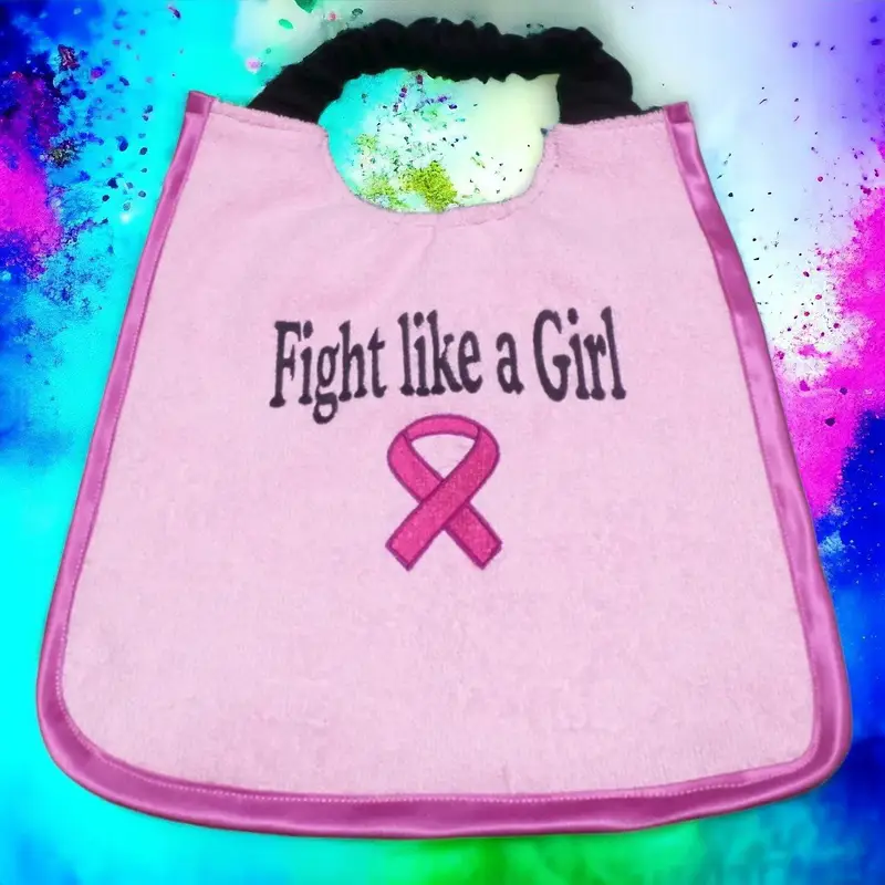 Dog bib cancer support: fight