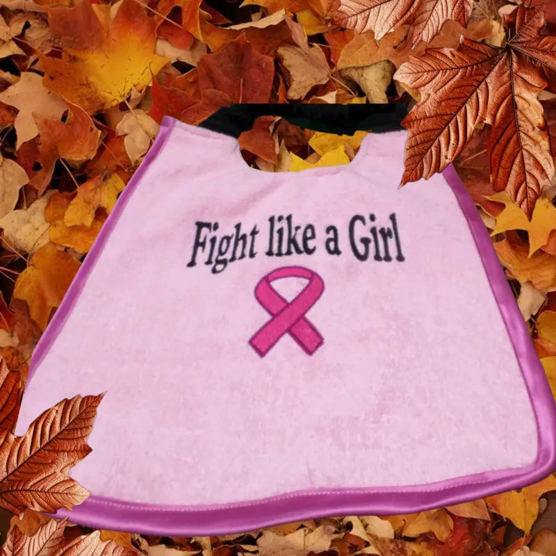 Dog bib cancer support: fight