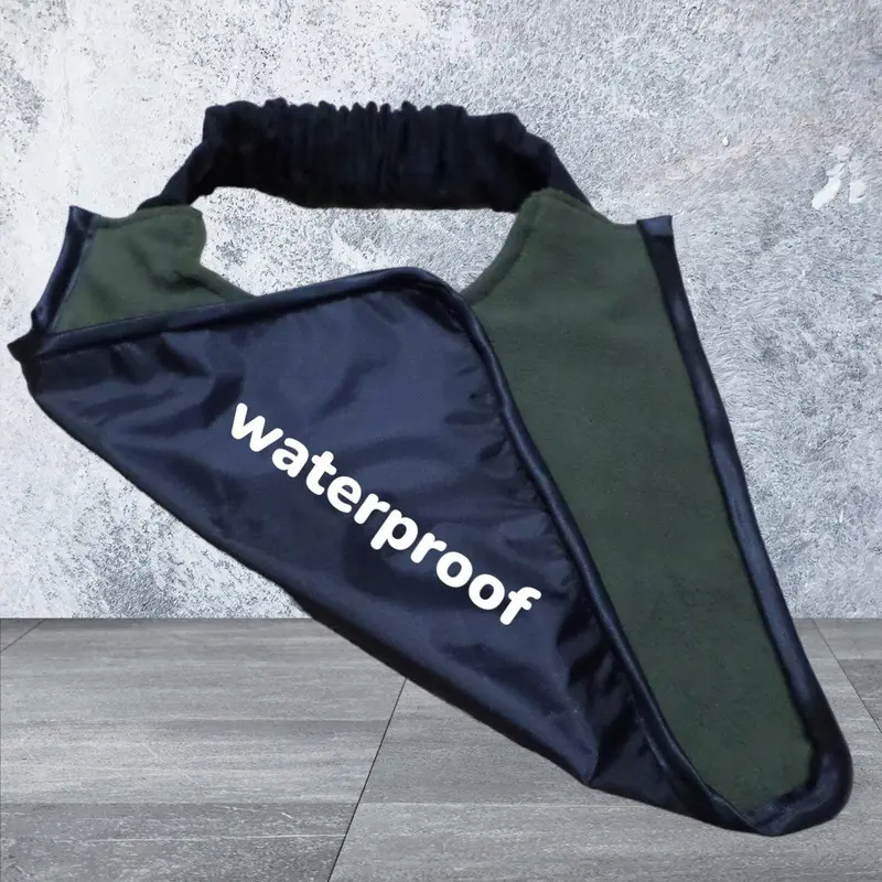 Fleece plain dog bib, photo 8
