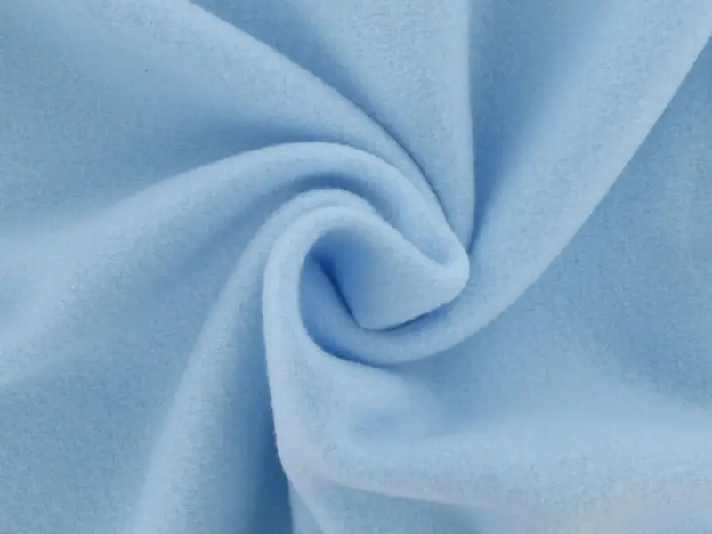 Fleece plain dog bib: fleece sky blue