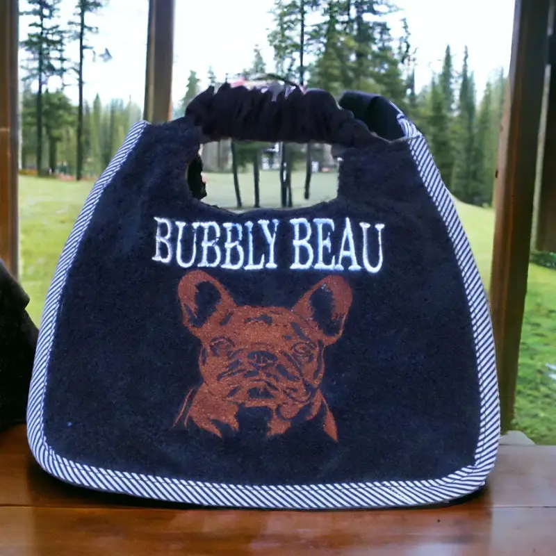 French bulldog custom tailor made bib: frenchie