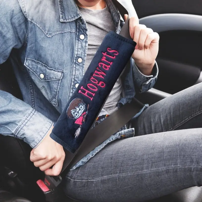 Wizard personalised seat belt covers