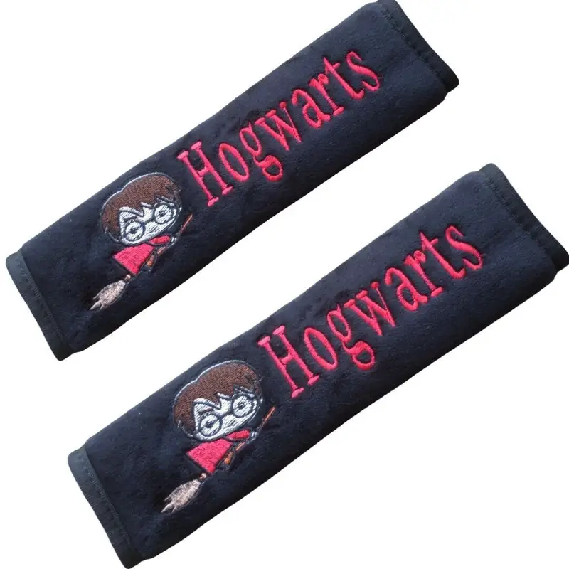 Wizard Personalised Seat Belt Covers (Pair): harry