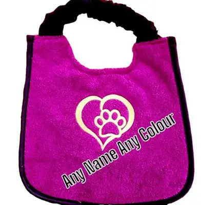 Heart & Paw Personalised Dog Bib, photo 2