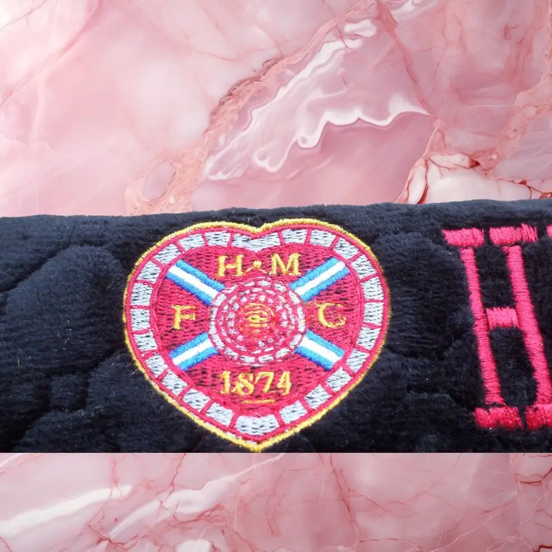 personalised car seat belt covers (Pair) -washable: hearts