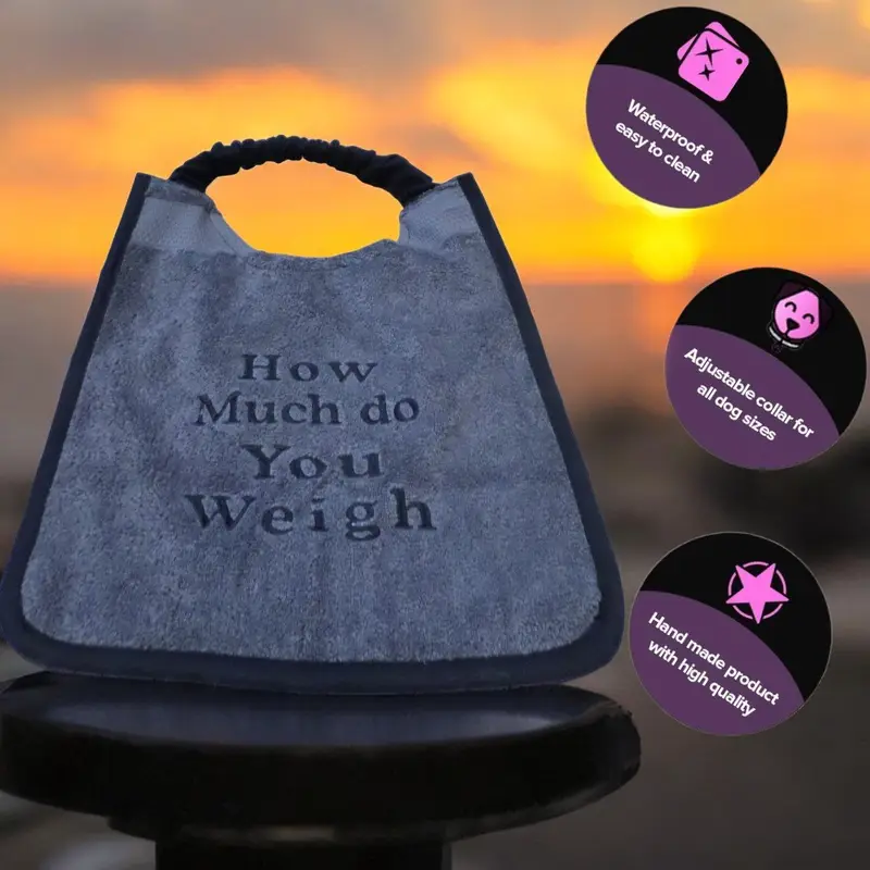 How much do you weigh dog bib -Personalise yours today, photo 10