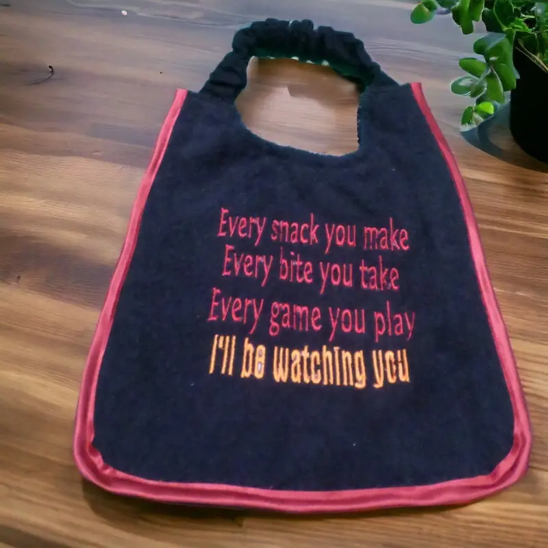 I’ll be watching you sneaky dog bib: ill be watching you