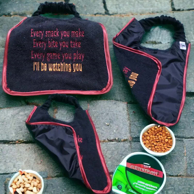 I’ll be watching you sneaky dog bib: ill be watching you