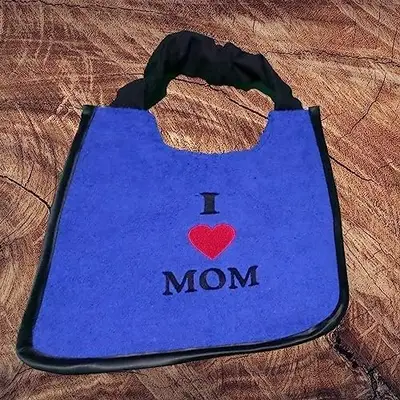 I love my Mom dog bib, photo 3