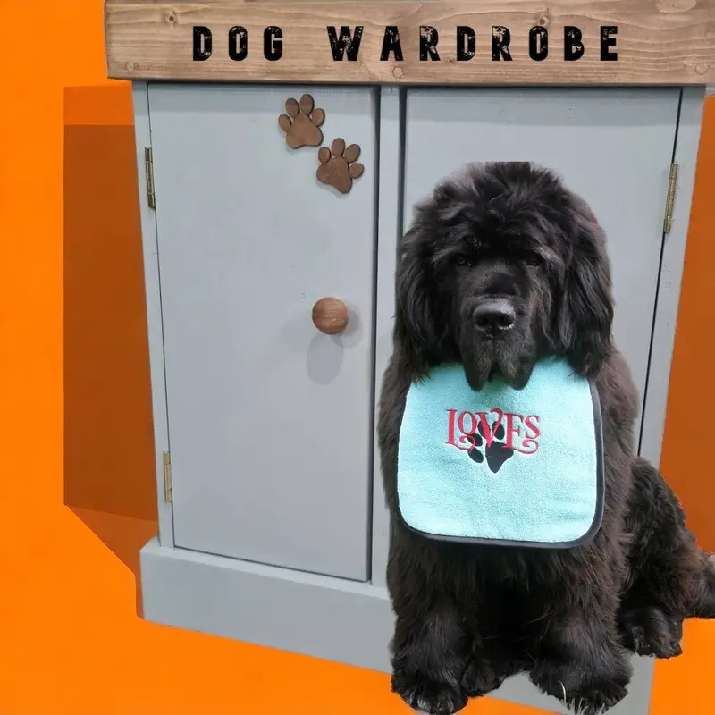 Loves & paw dog bib: lovespaw