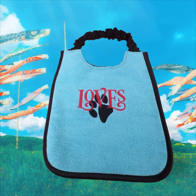 Loves & paw dog bib: lovespaw