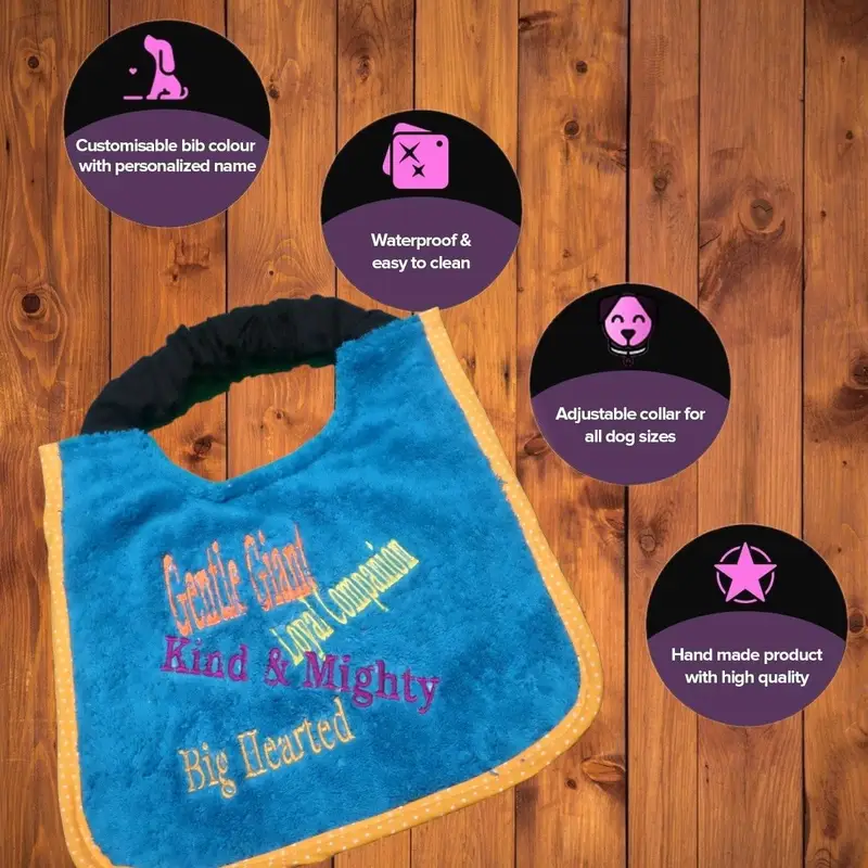 Multi-wording dog adjustable bib, photo 8
