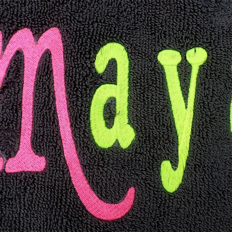 Neon-Chic Personalised Dog Bibs, photo 2