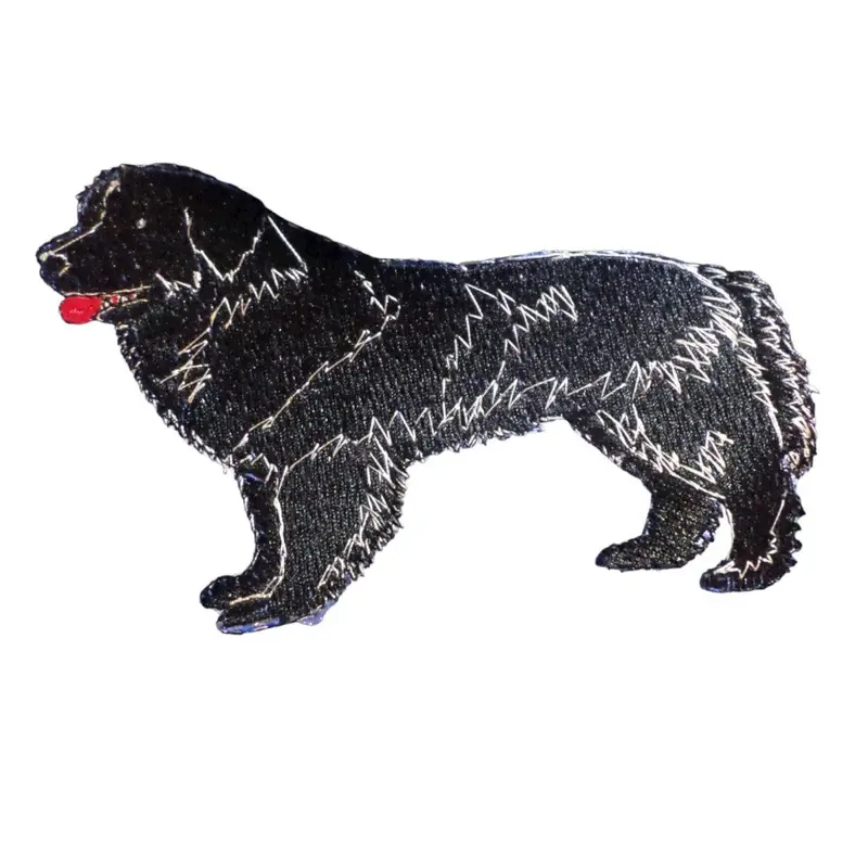 Personalised Newfoundland Dog Drooling Bib: newfy