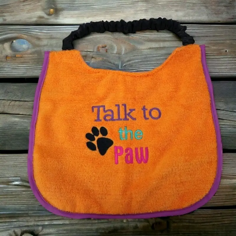 Talk to the paw dog bib, photo 7