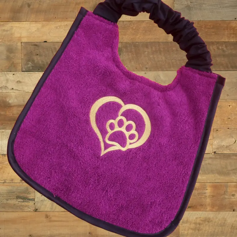 Paw & heart dog bib, photo 4
