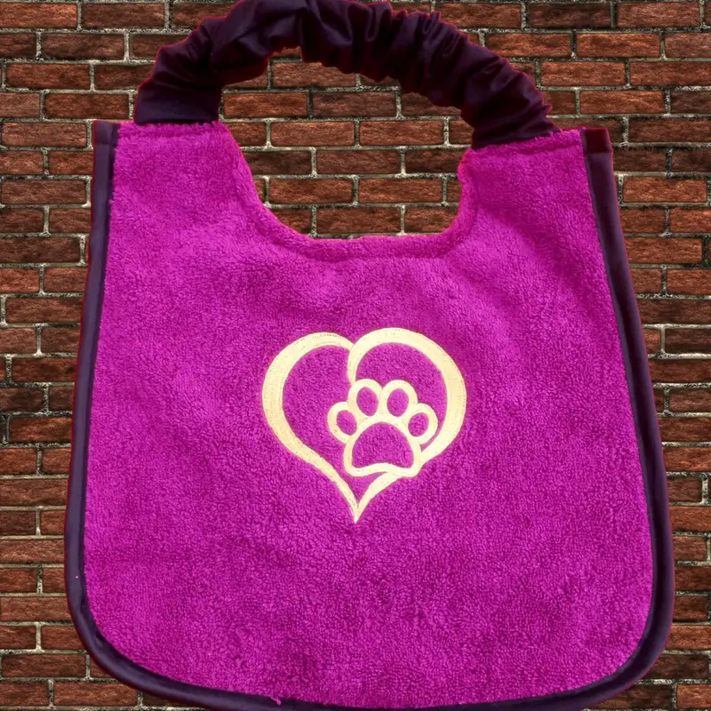 Paw & heart dog bib, photo 11