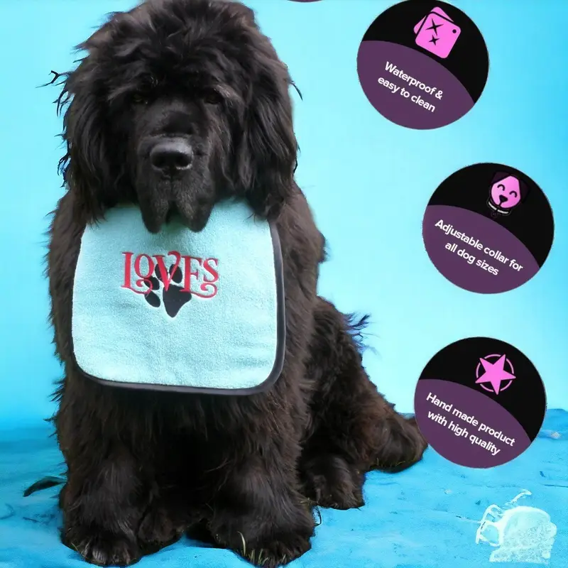 Loves & paw dog bib: sam