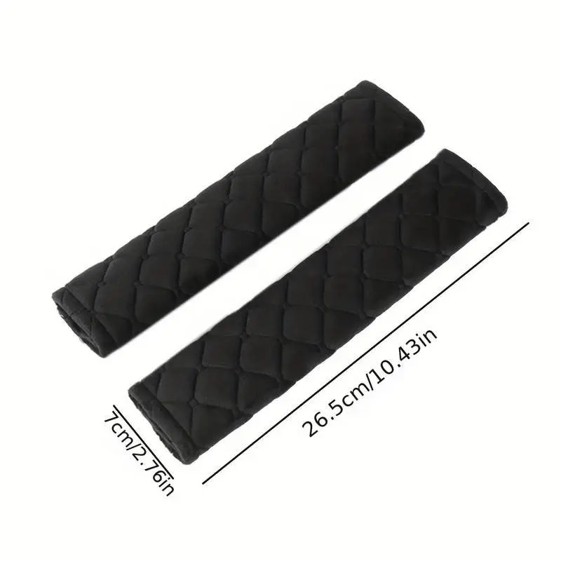 Scotland Embroidered Strap Covers (Pair): seat belt design