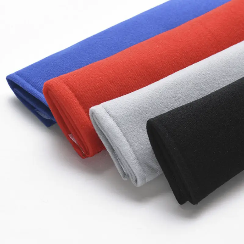 Plain assorted colours seat belt covers