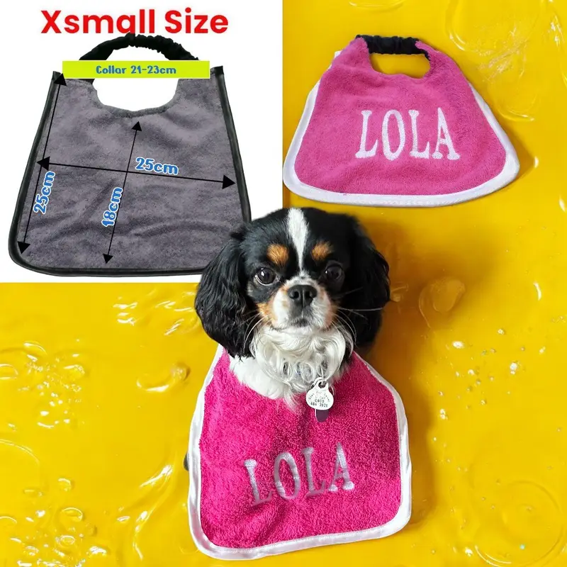 Ultimate Personalised Dog Bibs for Small Breeds: small bib