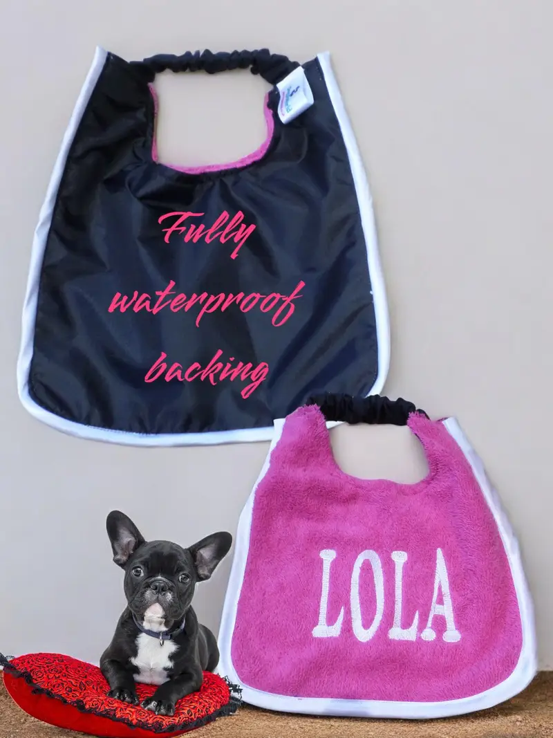 Ultimate Personalised Dog Bibs for Small Breeds: small bib