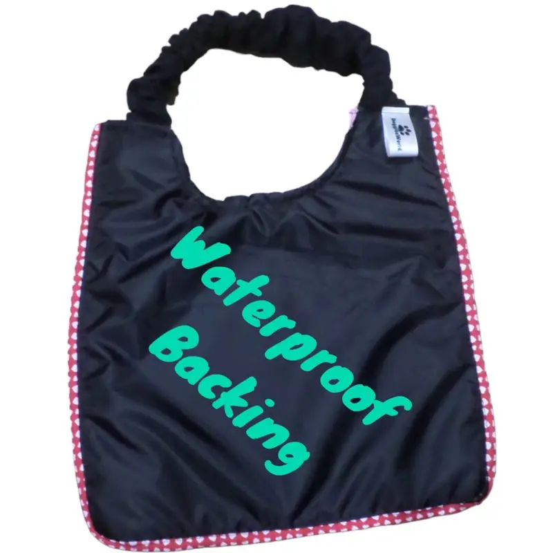 Name with paw bib: waterproof