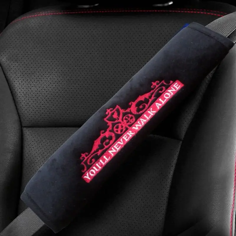 Football Fan Car Seat Belt Covers (Pair): ynwa