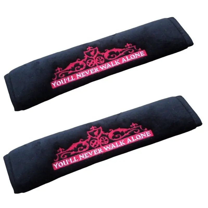Football Fan Car Seat Belt Covers (Pair): ynwa