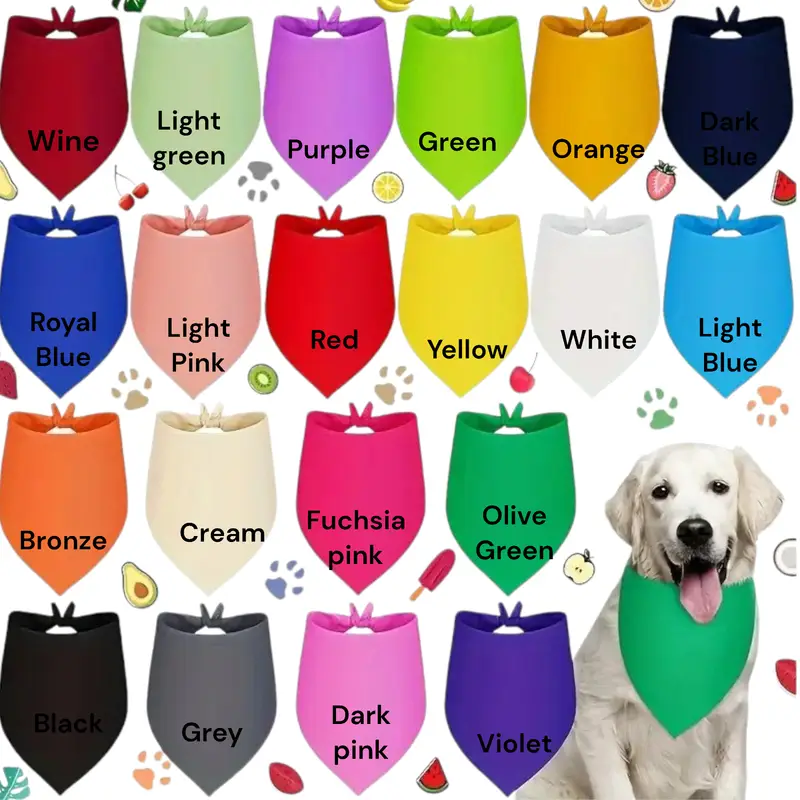 Bandana for dogs embroidered with name, photo 11