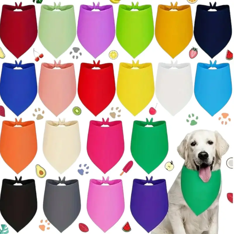 Bandana for dogs embroidered with name: bandanas