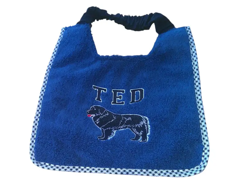 Newfoundland Dog Bib: ted