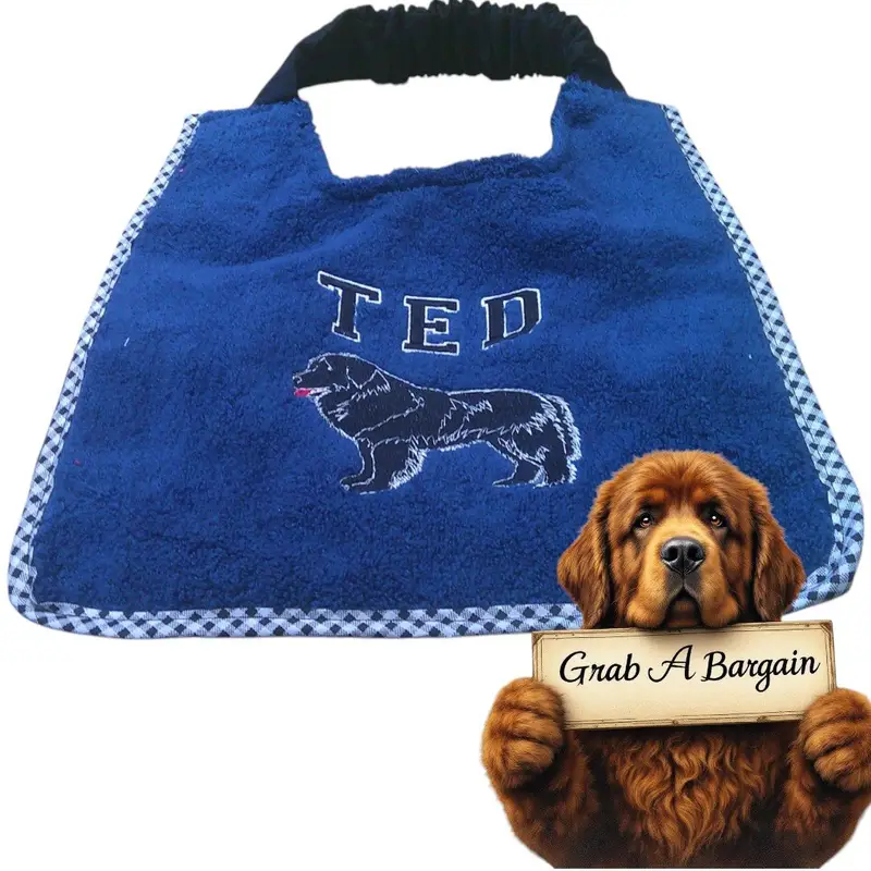 Newfoundland Dog Bib: ted