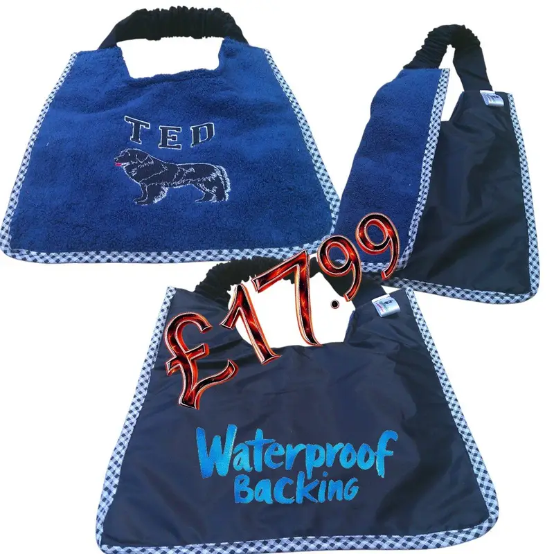 Newfoundland Dog Bib: ted