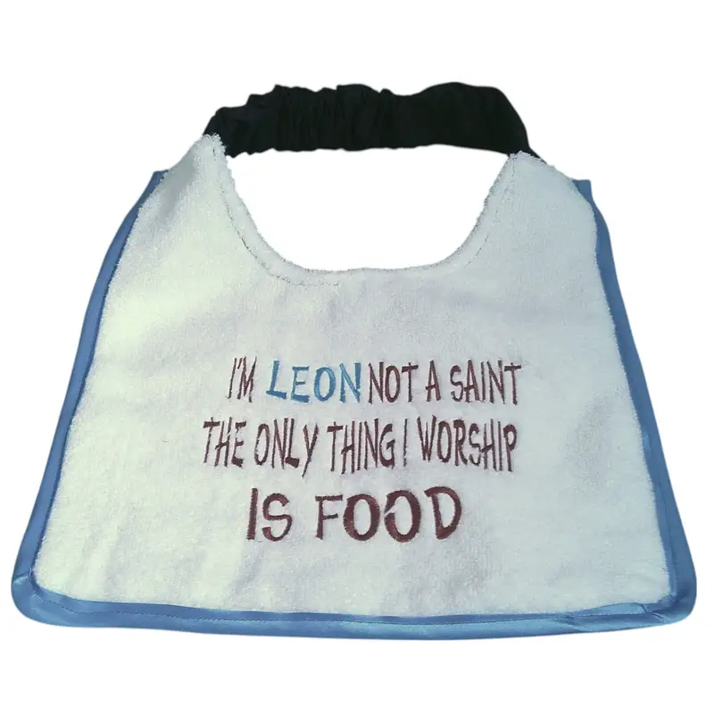 Personalised Dog Bib: not saint