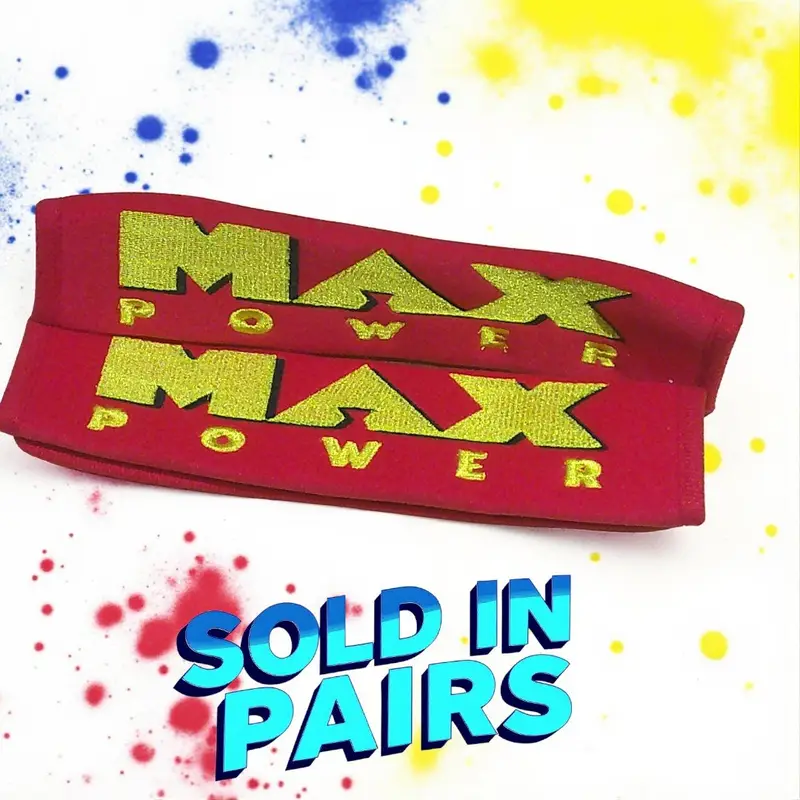 MAX POWER Embroidered Seatbelt Covers, photo 5