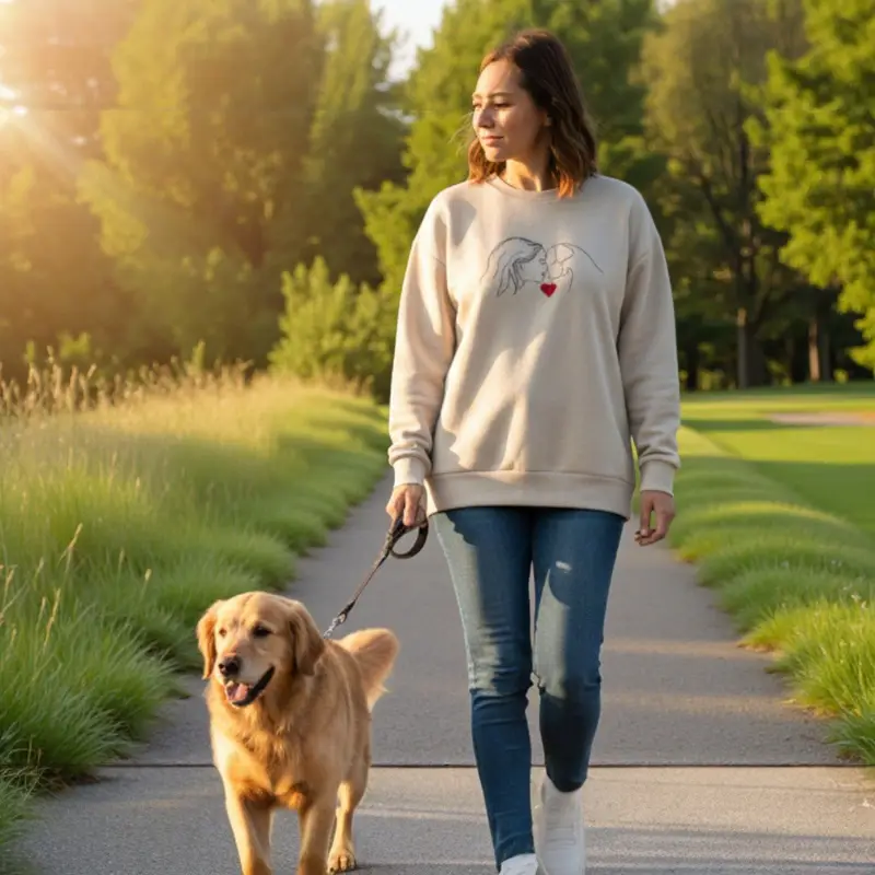 Custom Dog Lover Sweatshirt: dscf0048