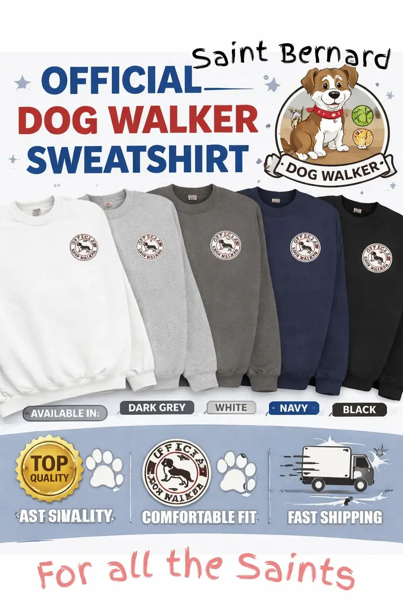 Saint Bernard Official Walker Sweatshirt: st bern waler