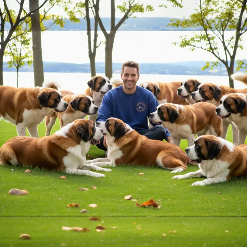 Saint Bernard Official Walker Sweatshirt: st bern walker